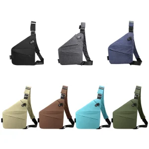 Crossbody Bag Large Simple Sling Bag Anti Theft Bag