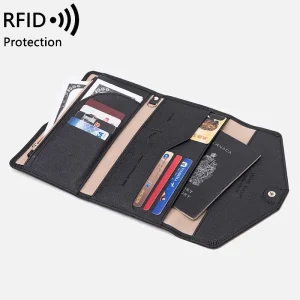 Hot Sale Of The Season New Passport Wallet RFID Multi-Function