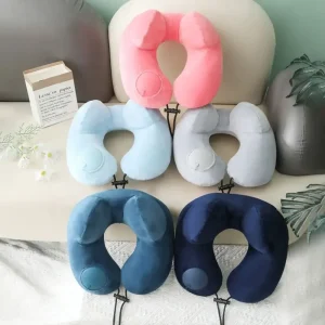U-Shaped Comfortable Self-inflating Air Pillow Neck Support