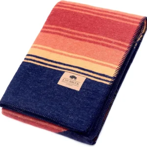 100% Wool Camping Blanket for Fire Retardant, Soft and Warm