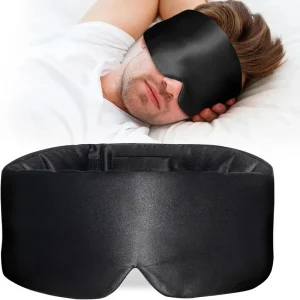 Silk Sleep Mask for Sleeping, Comfortable and Pressure-Free